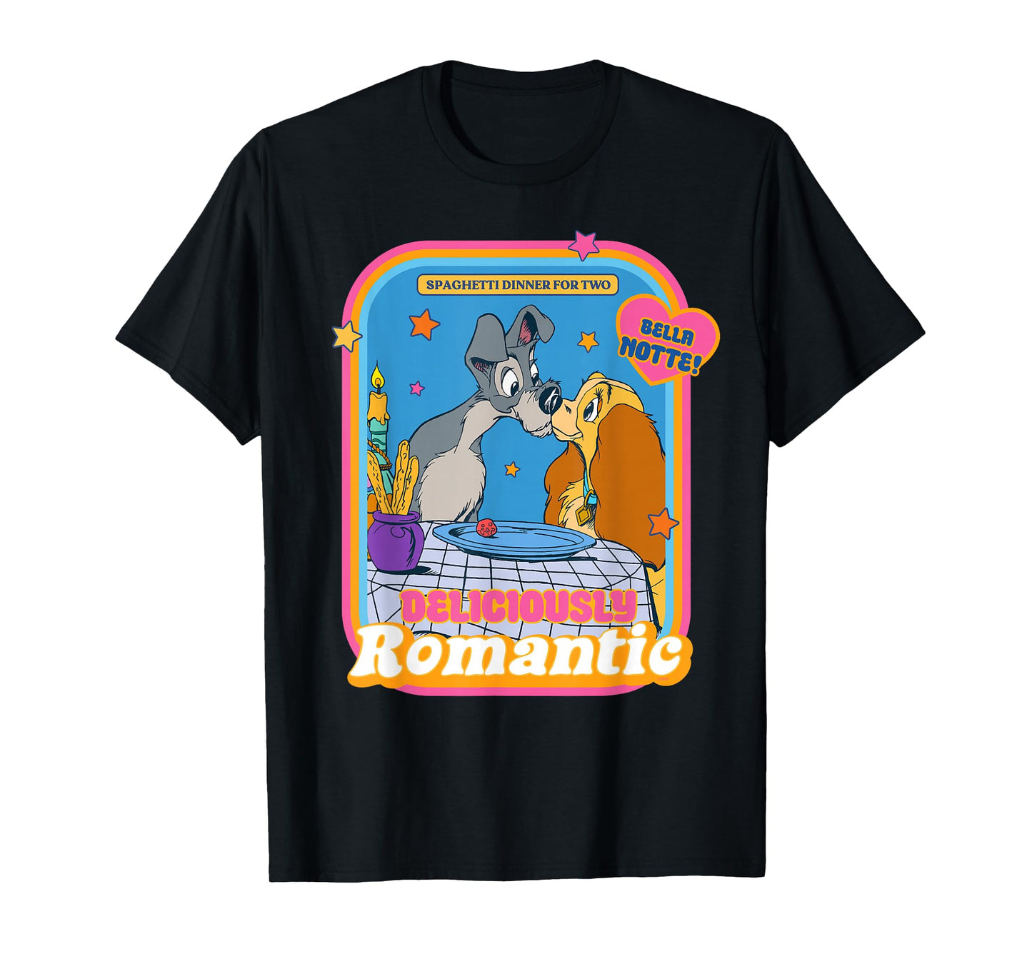 Disney Lady and The Tramp Deliciously Romantic T-Shirt