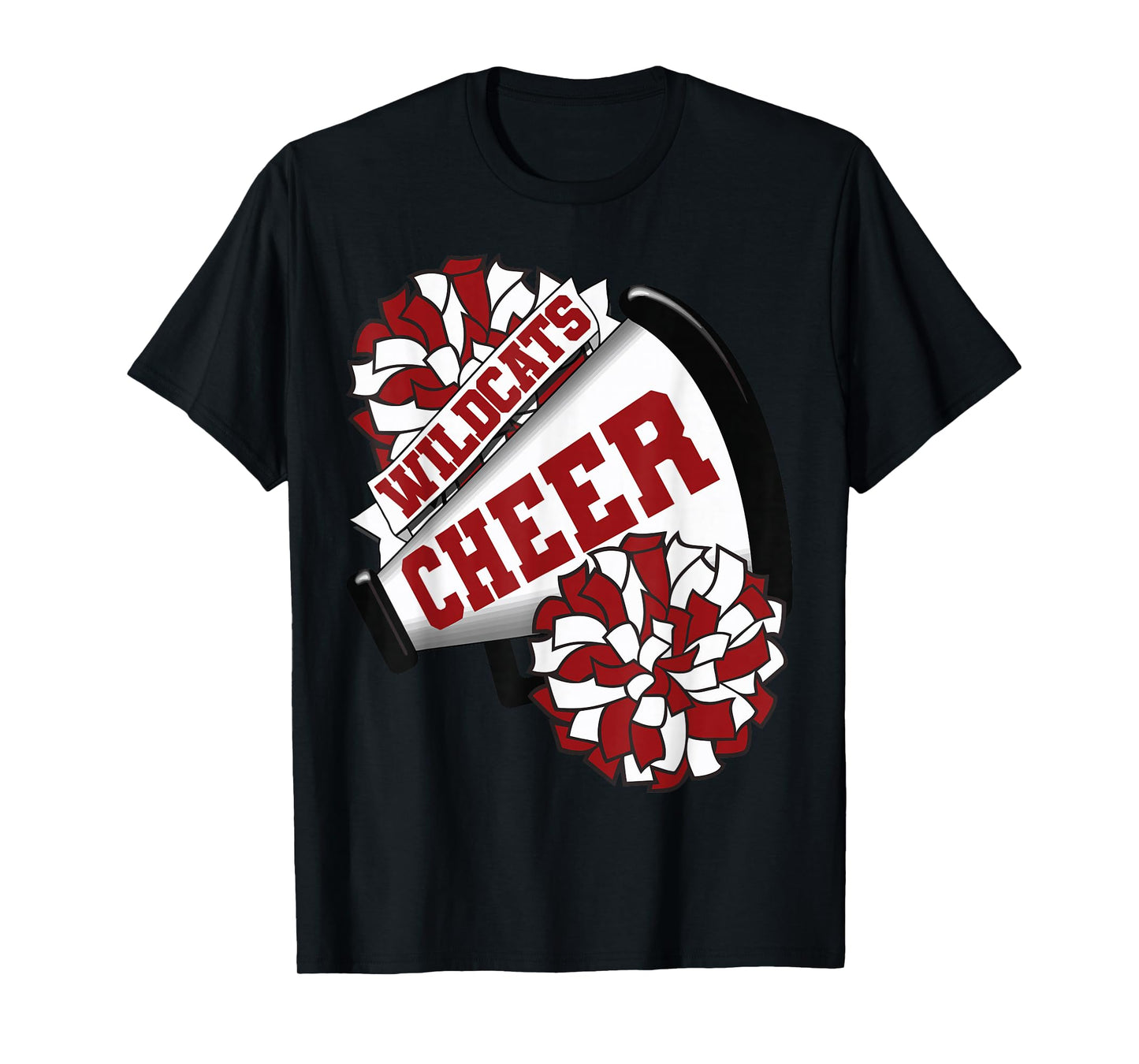 Wildcats Cheer Back To School Cheerleading Spirit M T-Shirt