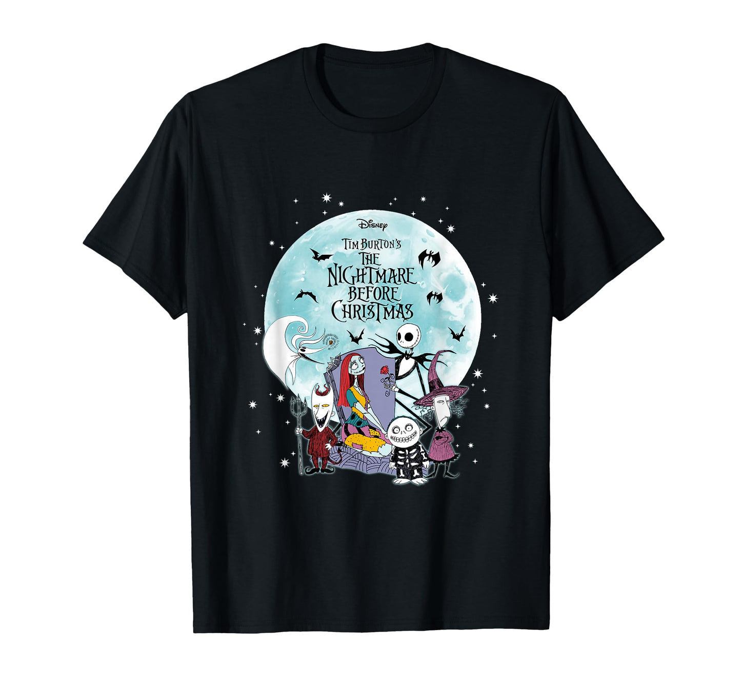 Disney The Nightmare Before Christmas Jack and Friends T-Shirt