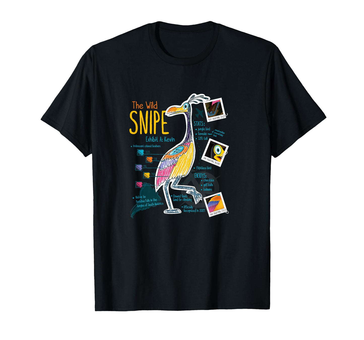 Disney and Pixar’s Up Kevin The Wild Snipe T-Shirt