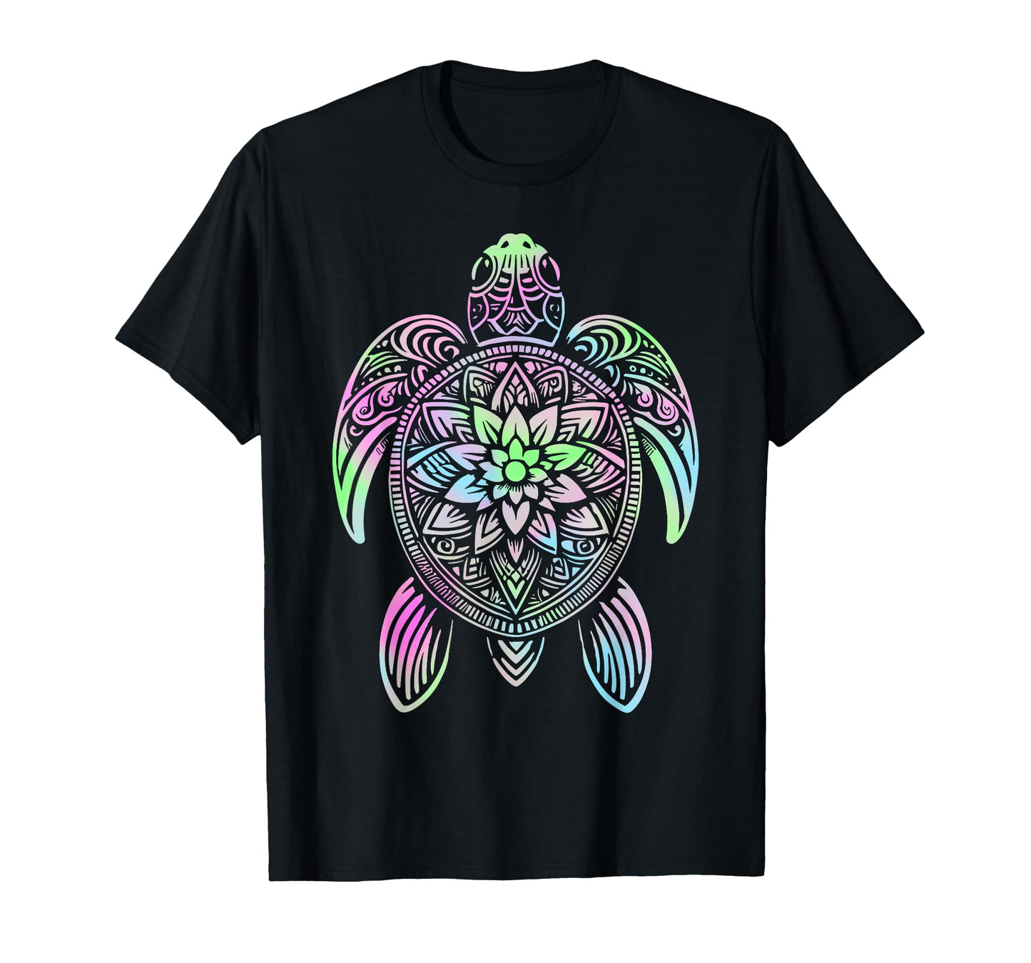 Hawaiian Tie Dye Sea Turtle T-Shirt
