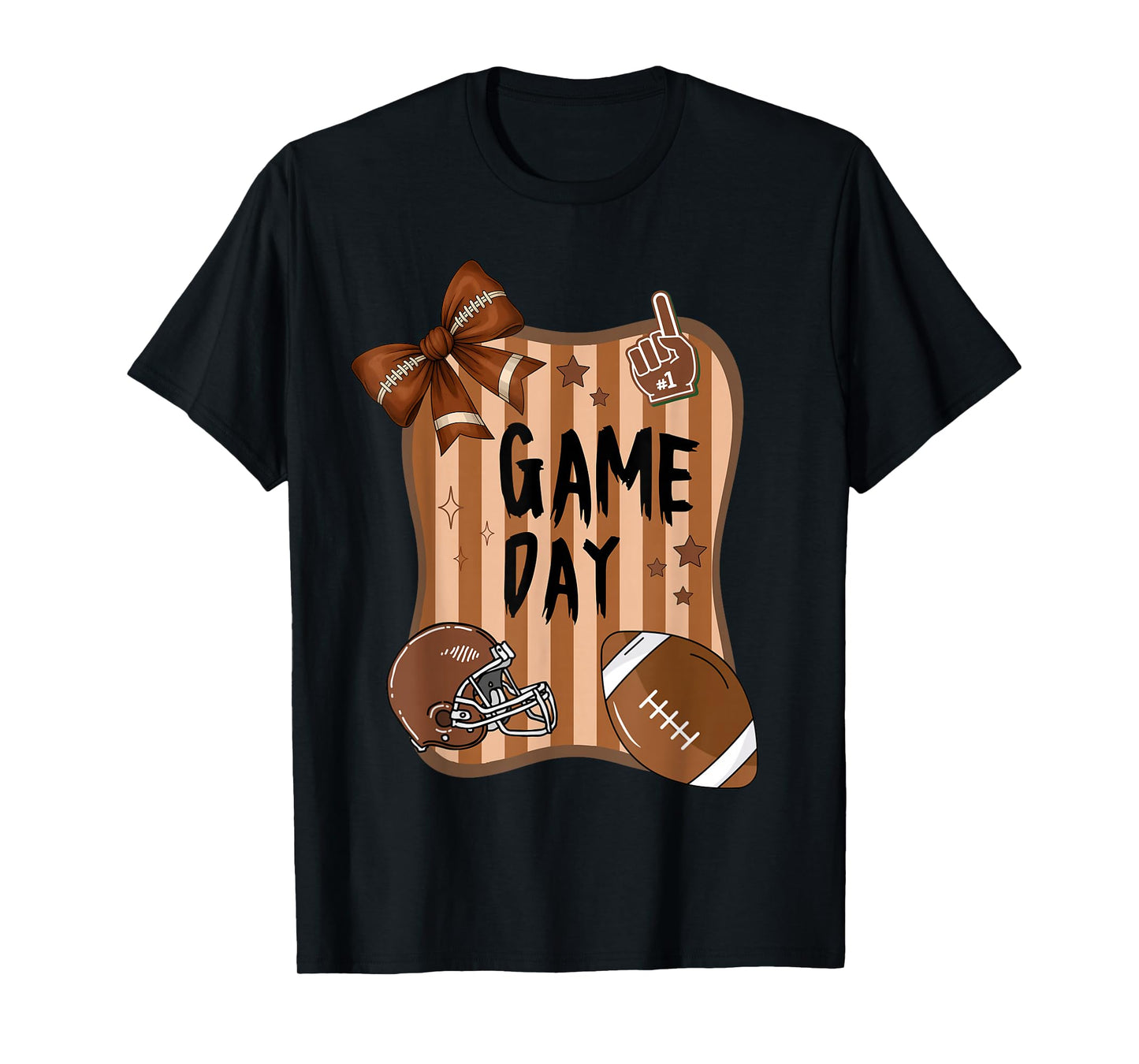Game Day Football Season Funny Men Women Team Sports T-Shirt