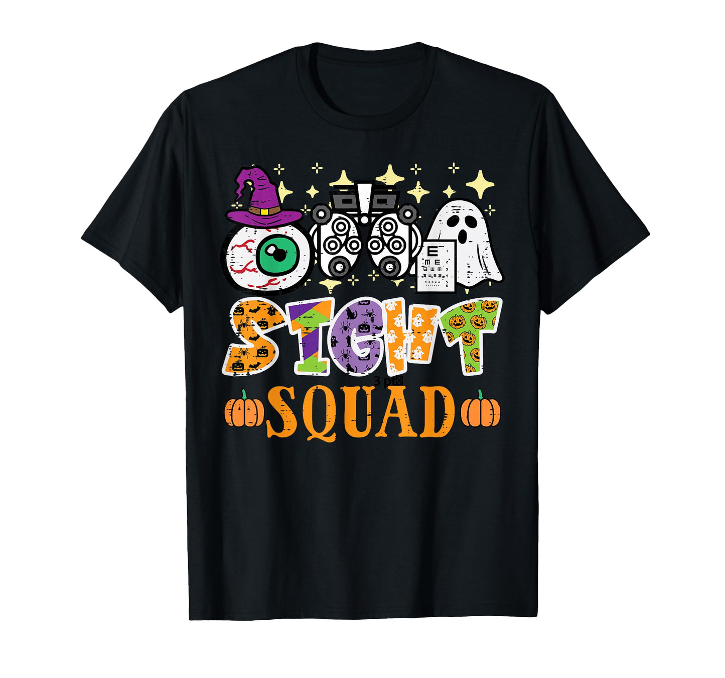 Halloween Optometrist Sight Squad Optometry Costume Women T-Shirt