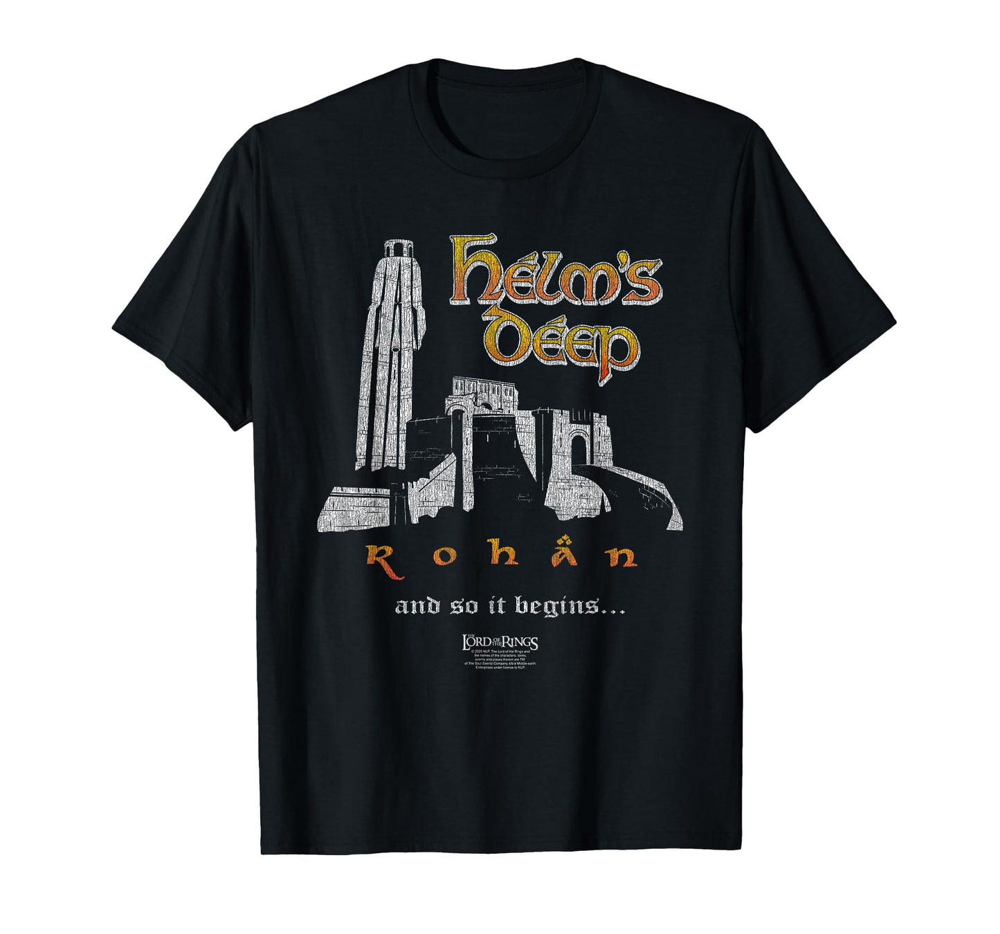 Lord of the Rings: Fellowship of the Ring Visit Helm's Deep T-Shirt