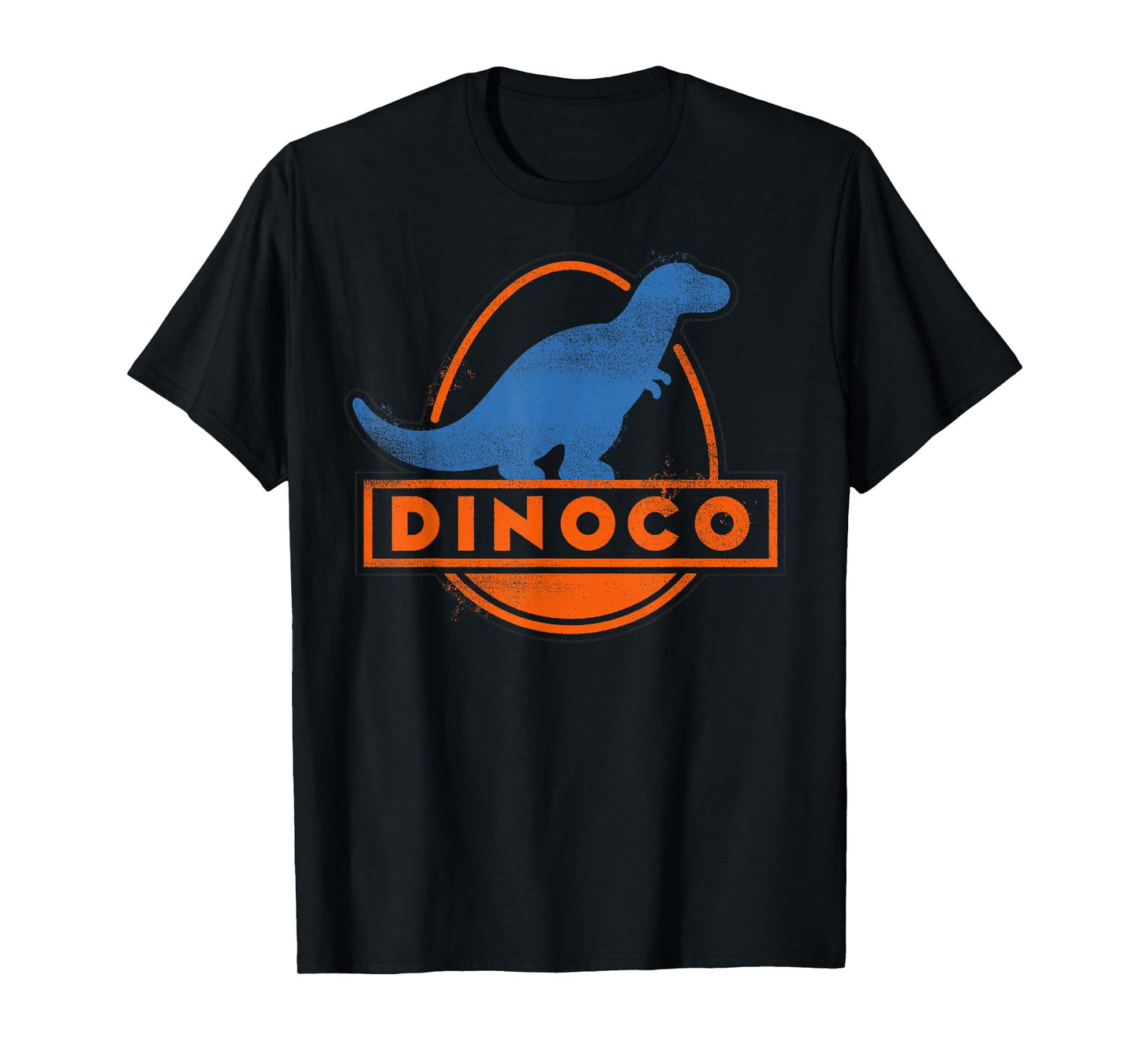 Disney Pixar Cars Faded Dinoco Vintage Dinosaur Logo T-Shirt