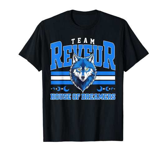 Reveur Team House of Dreamers RCA Givers School Wolf Mascot T-Shirt