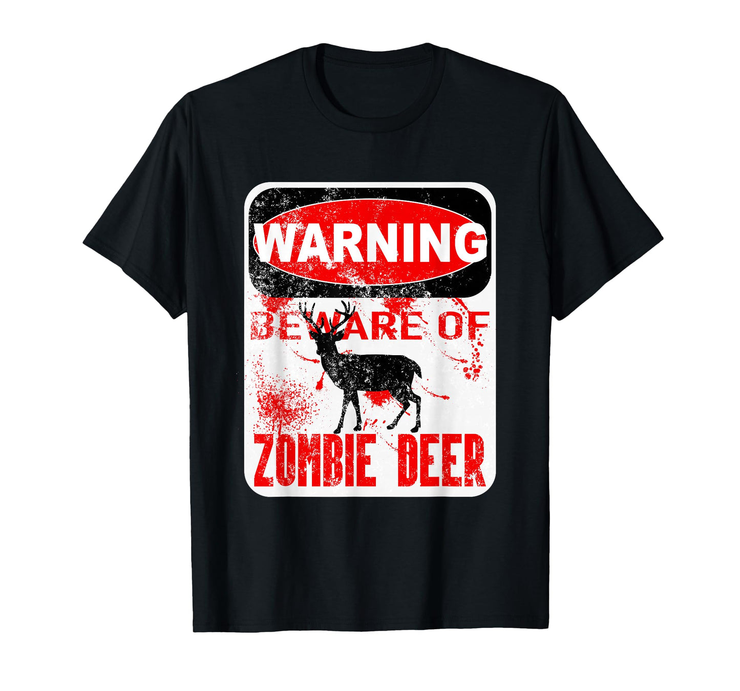 Zombie Deer Hunting Disease Apocalypse T Shirt T-Shirt