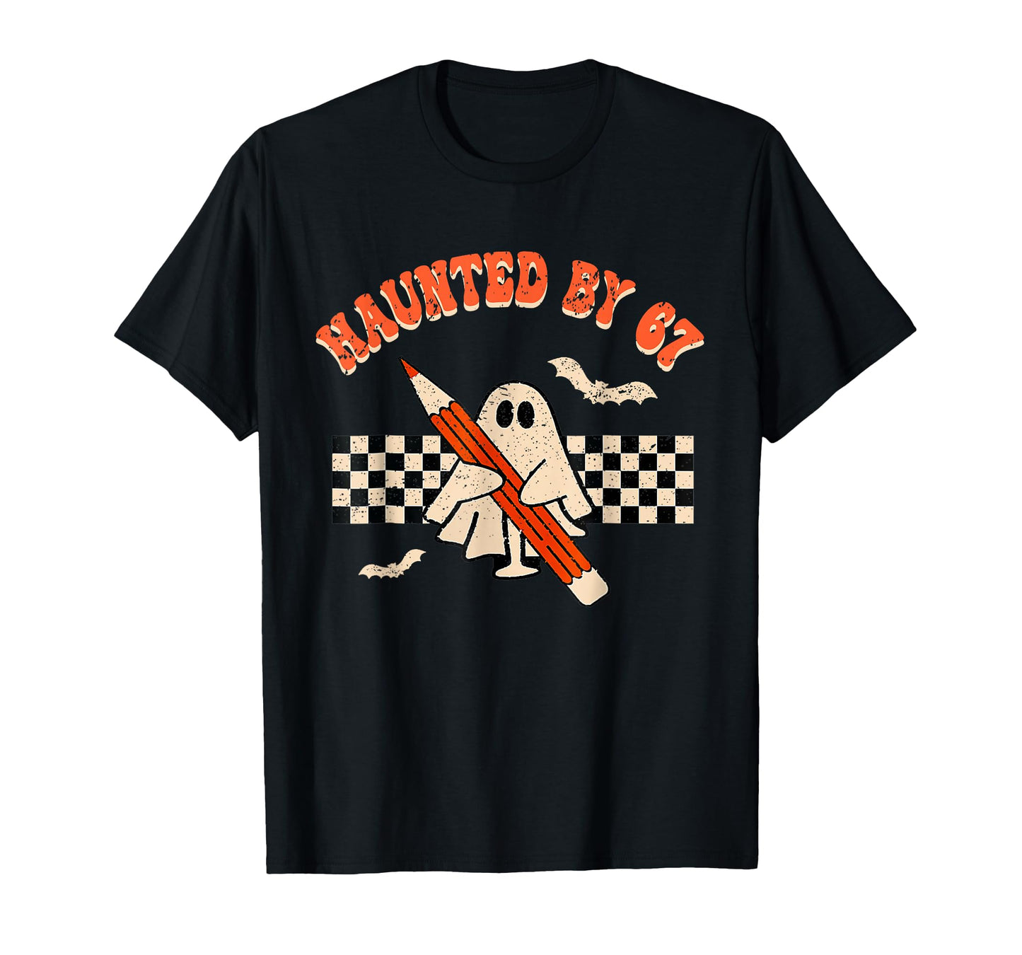 Haunted by 6-7 Meme Saying Six Seven 6 7 Halloween Costume T-Shirt