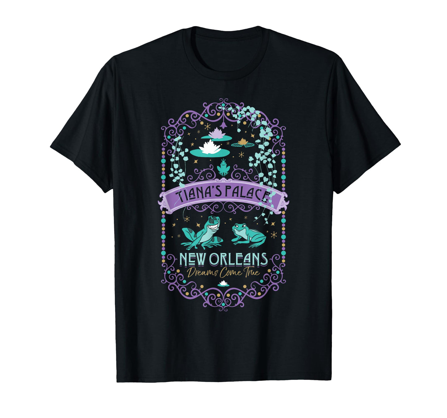 Disney Princess and The Frog Tiana's Place New Orleans T-Shirt Small