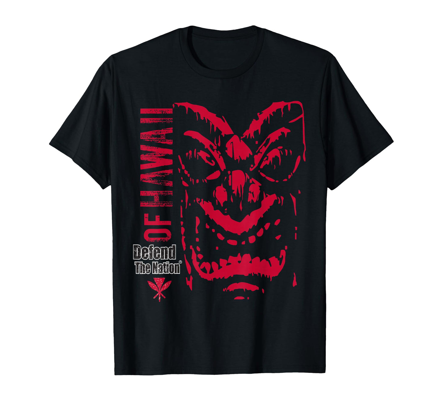 Defend The Nation: Men's Defend The Nation Hawaii Tiki T-Shirt