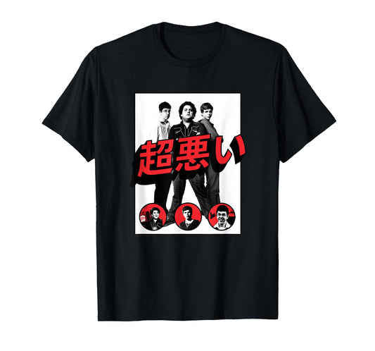 Superbad Women's Black Japanese Cartoon T-Shirt, Small, Short Sleeve, Crew Neck, Classic Fit, Officially Licensed