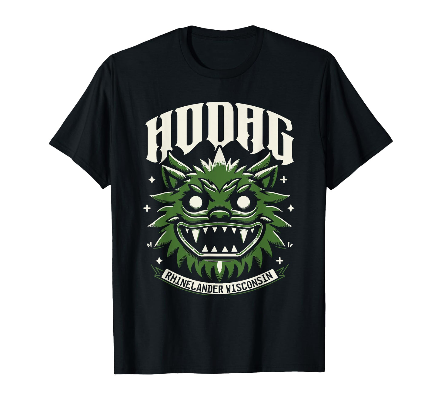 Hodag Rheinlander Wisconsin Monster Cryptozoology T-Shirt