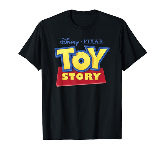 Disney Pixar Toy Story Classic Movie Title Logo T-Shirt