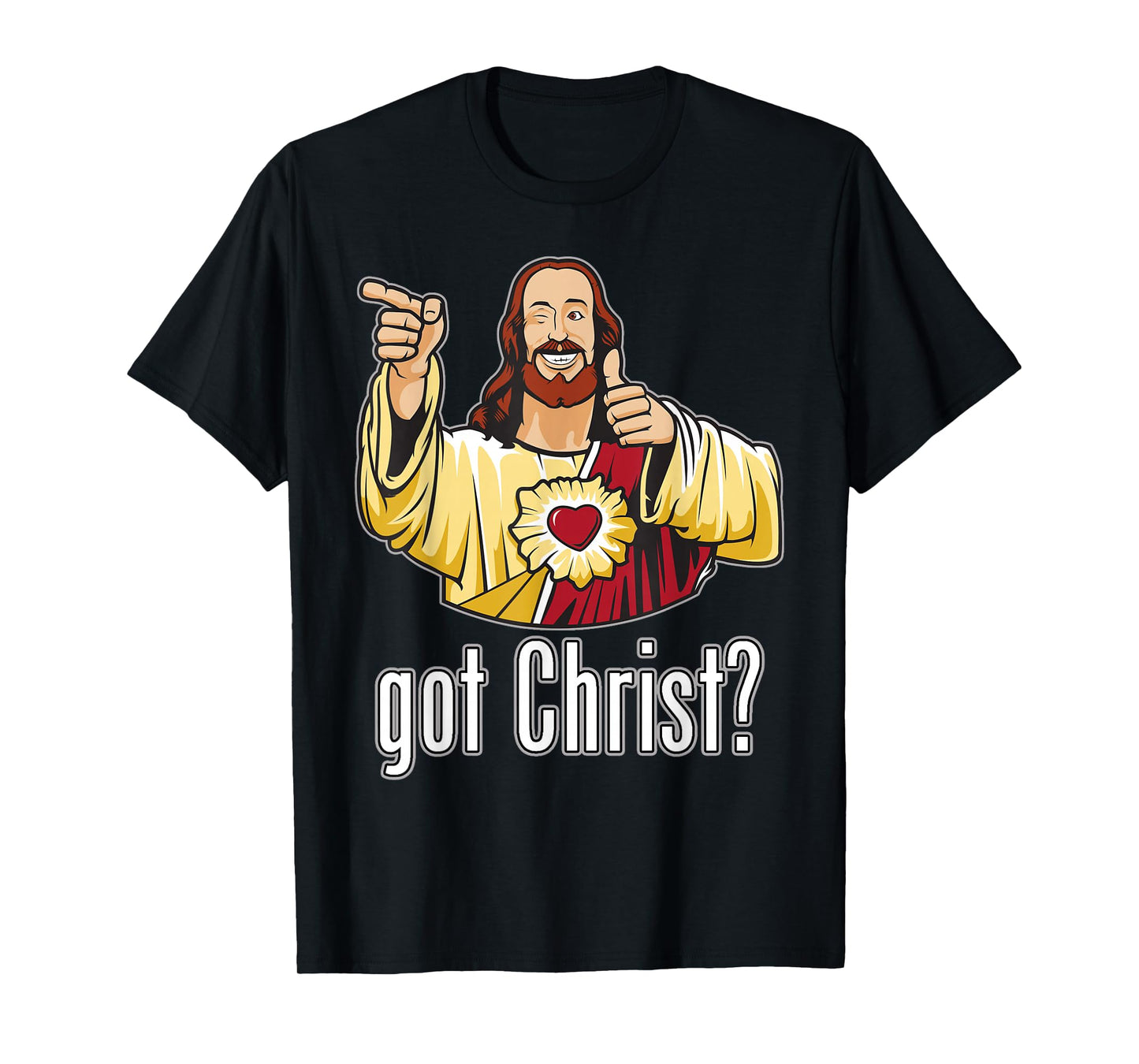 Kevin Smith View Askewniverse Buddy Christ Got Finger Guns T-Shirt