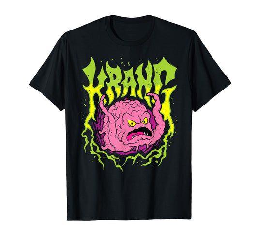 TMNT Heavy Metal Krang Retro Cartoon T-Shirt