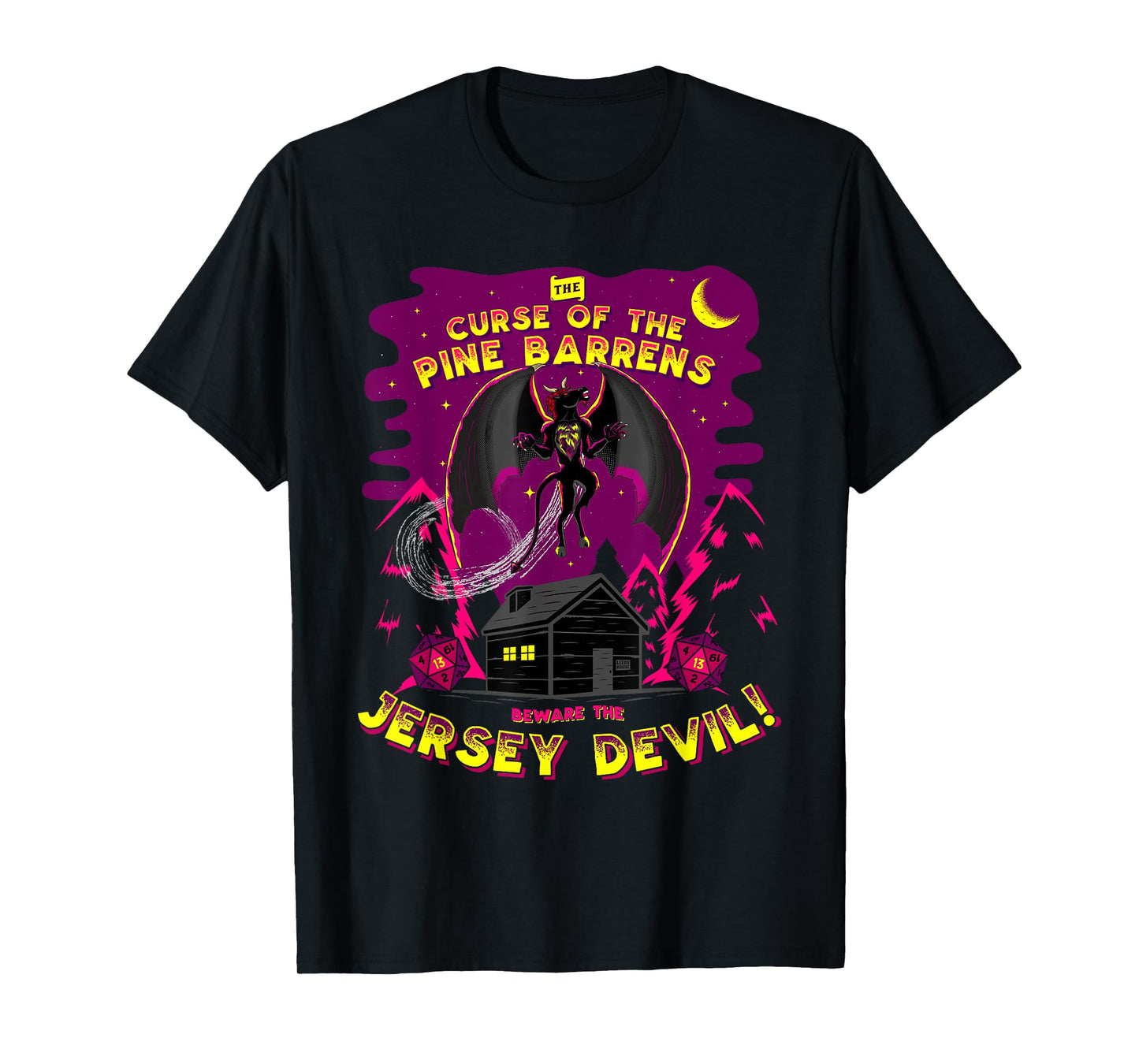 Epic Curse of the Jersey Devil Cryptids of New Jersey T-Shirt
