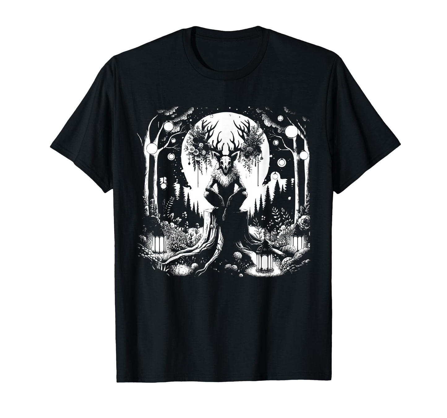 Wendigo Folklore Creature Cryptid Fantasy Monster Wendigo T-Shirt