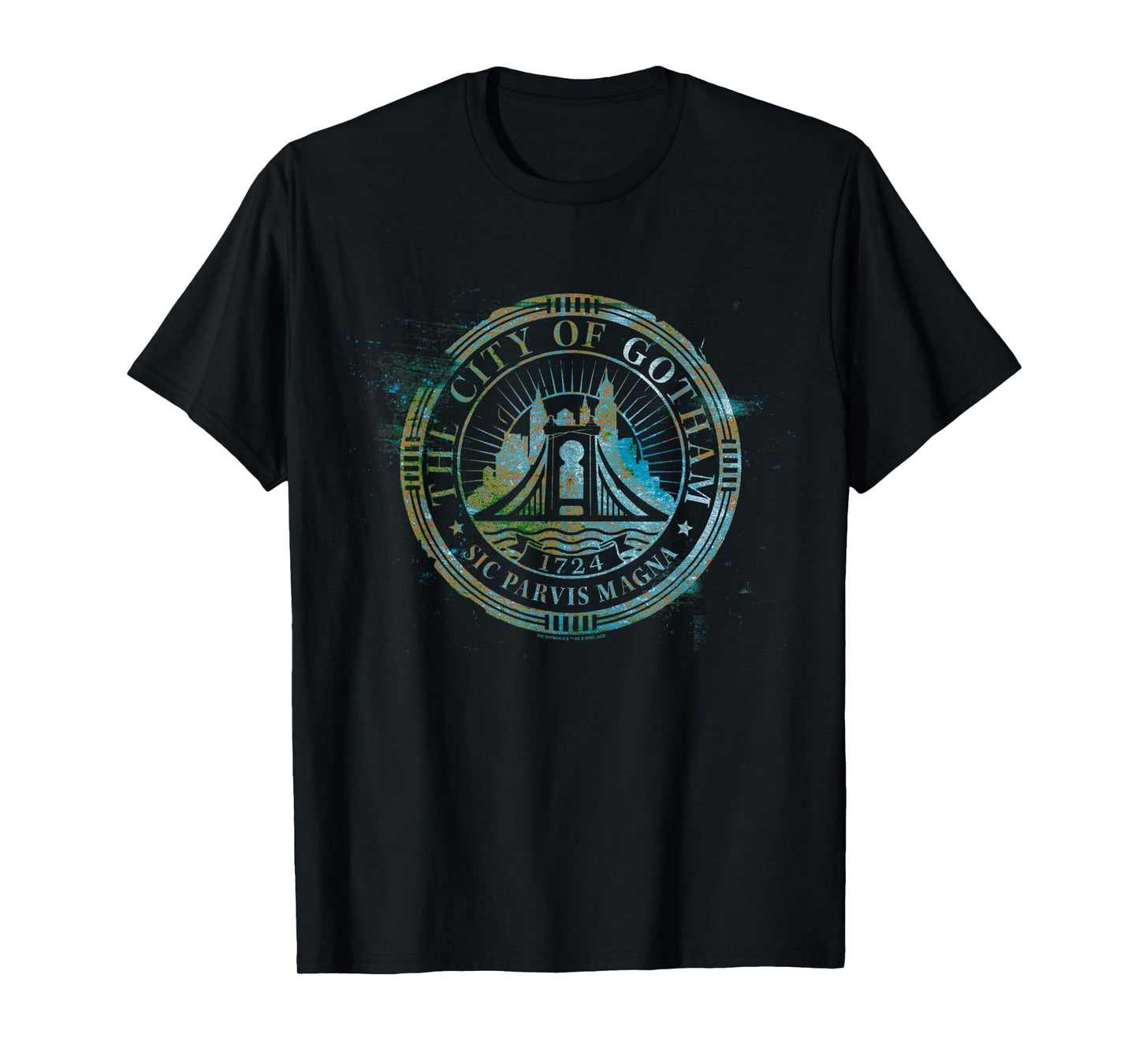 The Batman City of Gotham T-Shirt