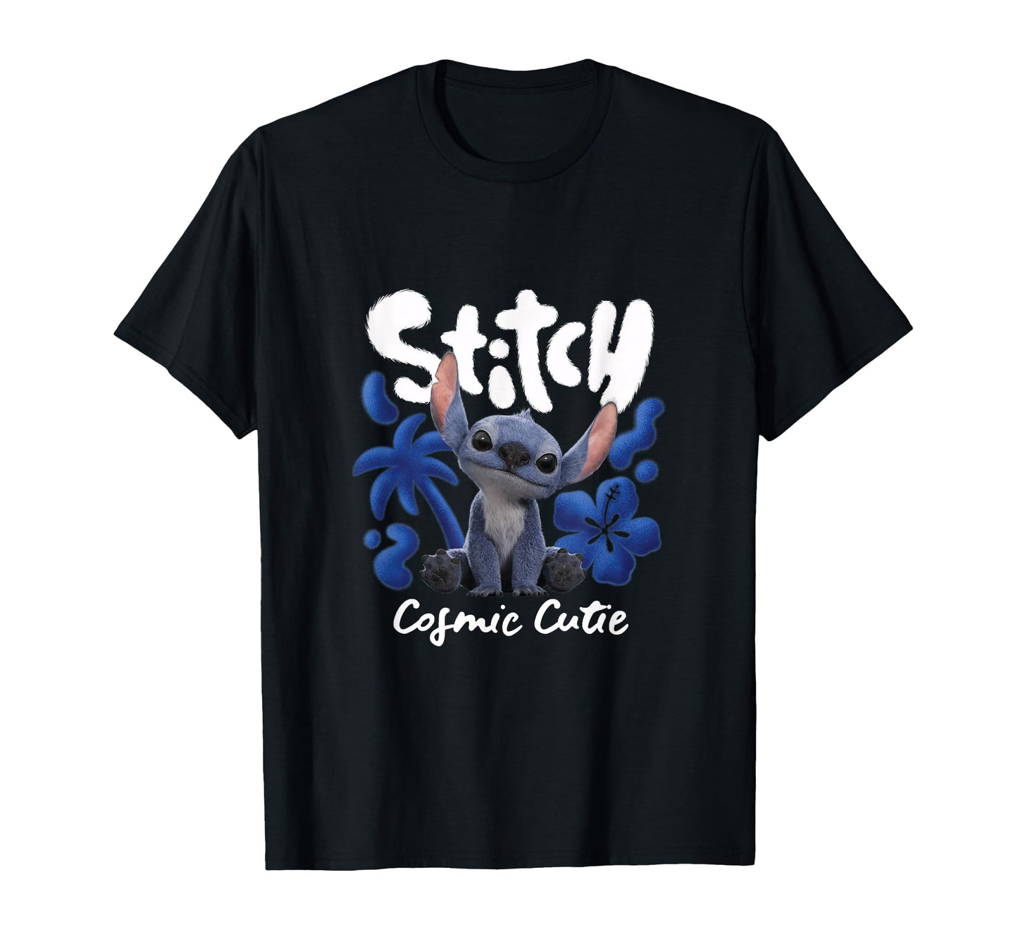 Disney Lilo & Stitch Cosmic Cutie Tropical Logo T-Shirt