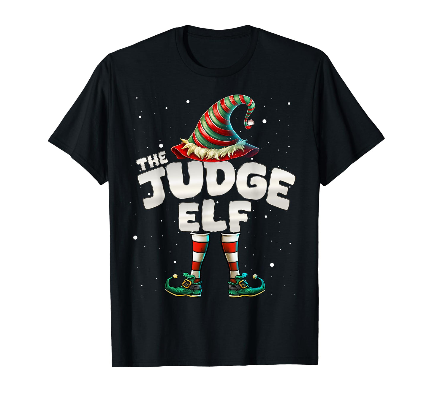 I'm The Judge Elf Family Matching Group Christmas T-Shirt