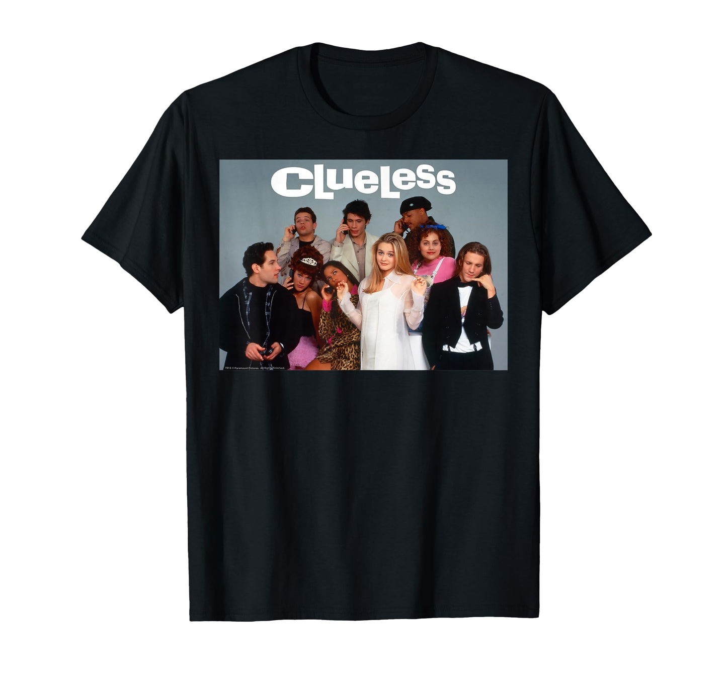 Clueless Cher and The Cast Group Shot Graphic T-Shirt T-Shirt
