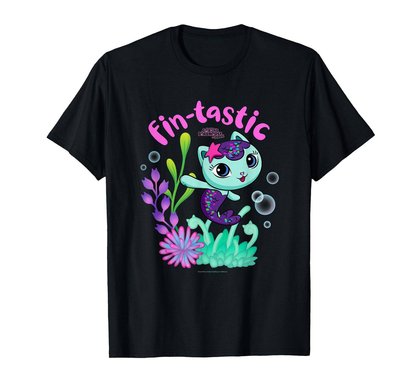 DreamWorks Gabby's Dollhouse The Movie Fin-Tastic T-Shirt