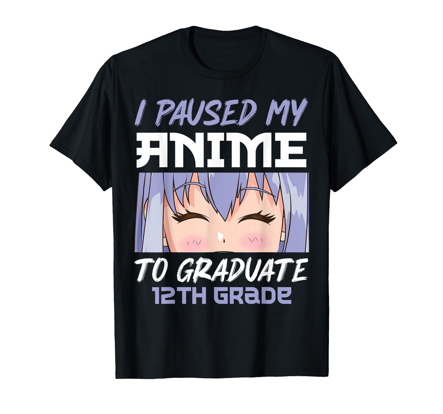 Graduation 12th grade Class 2022 Anime Graduate Girls T-Shirt