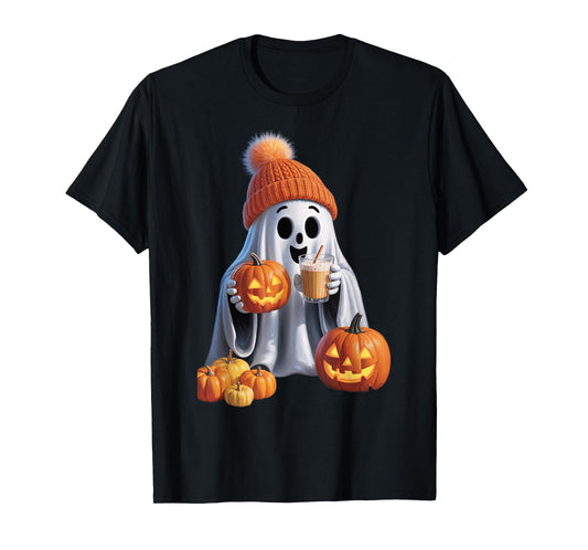 Halloween-themed featuring a charming spooky ghost O'Lantern T-Shirt