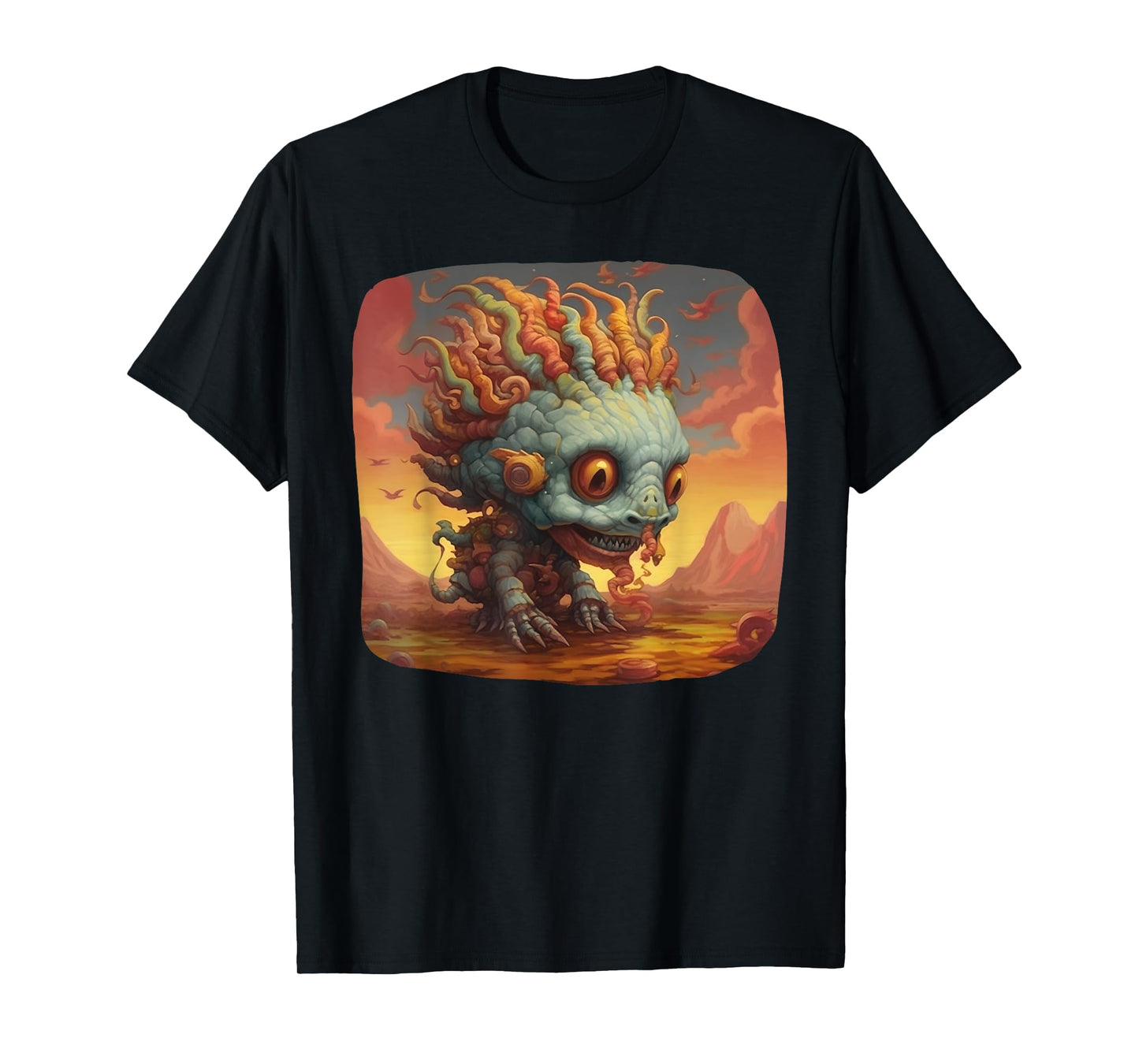 YA Sci Fi Giger Aliens T Giger Dream Space Martian Fantasy T T-Shirt
