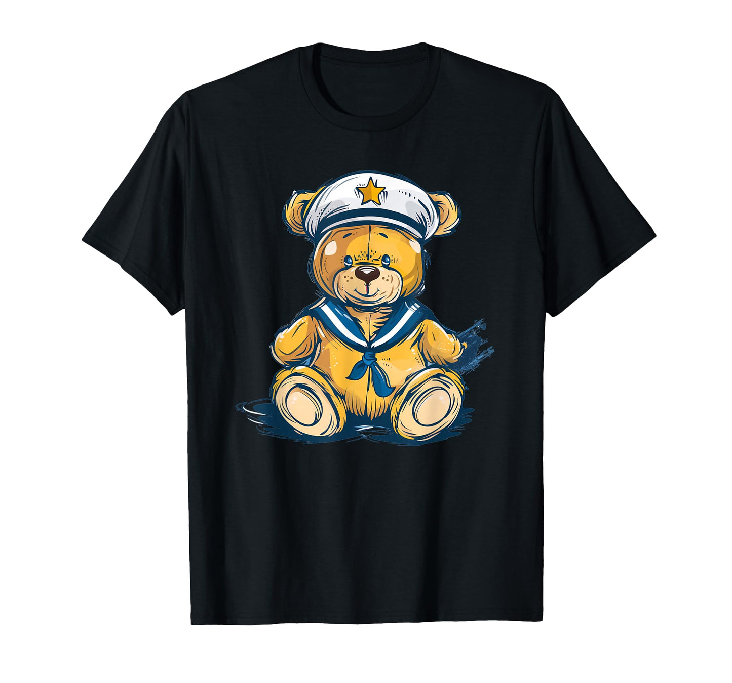 Funny Sailor Teddy Bear Costume for Boys and Girls T-Shirt