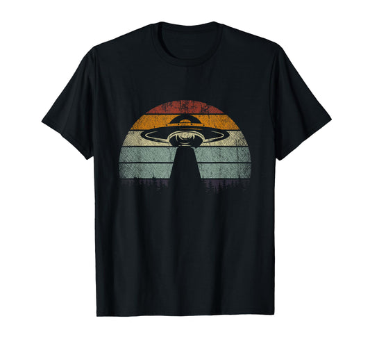 Retro UFO Alien T-Shirt