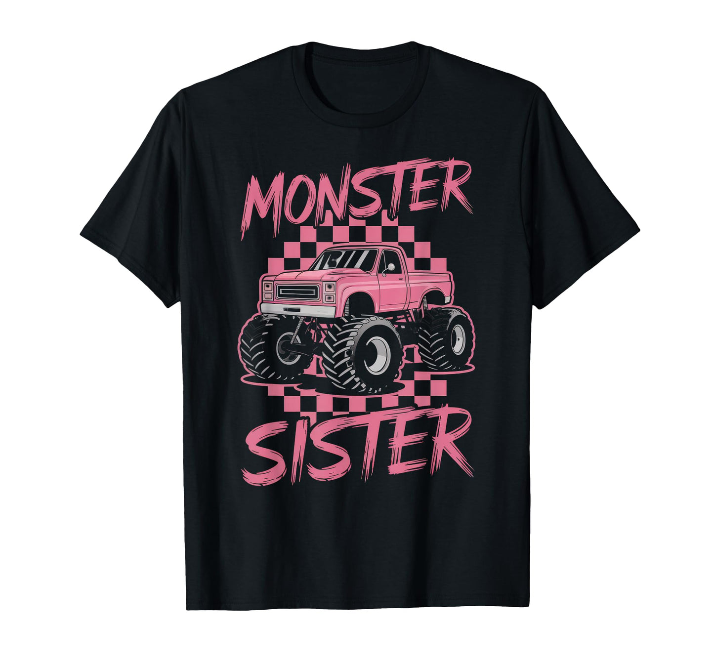 Monster Truck Sister Monster Truck Are My Jam Truck Lovers T-Shirt