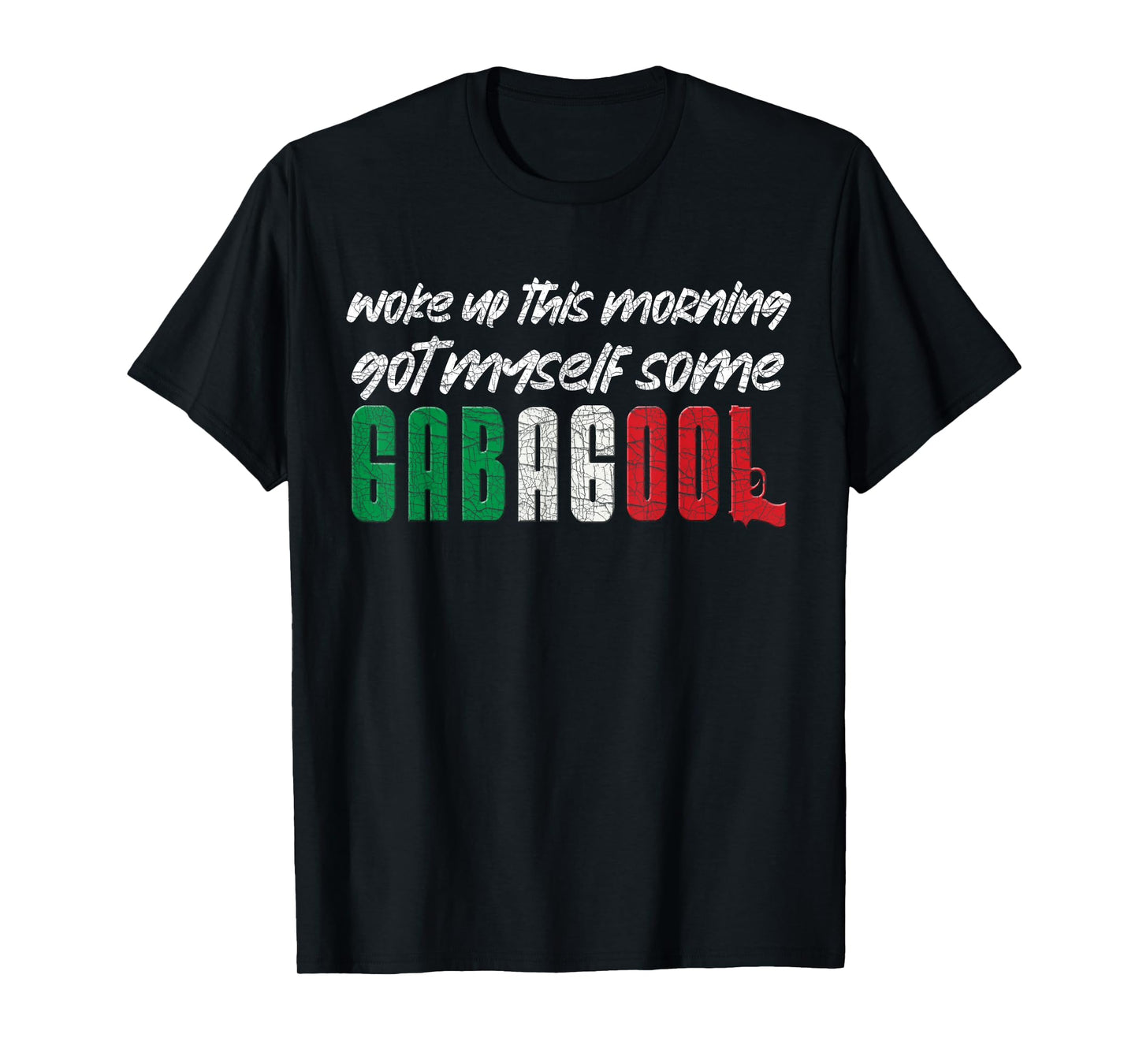 Gabagool Italian Pride Funny Quotes Columbus Day Gabagool T-Shirt