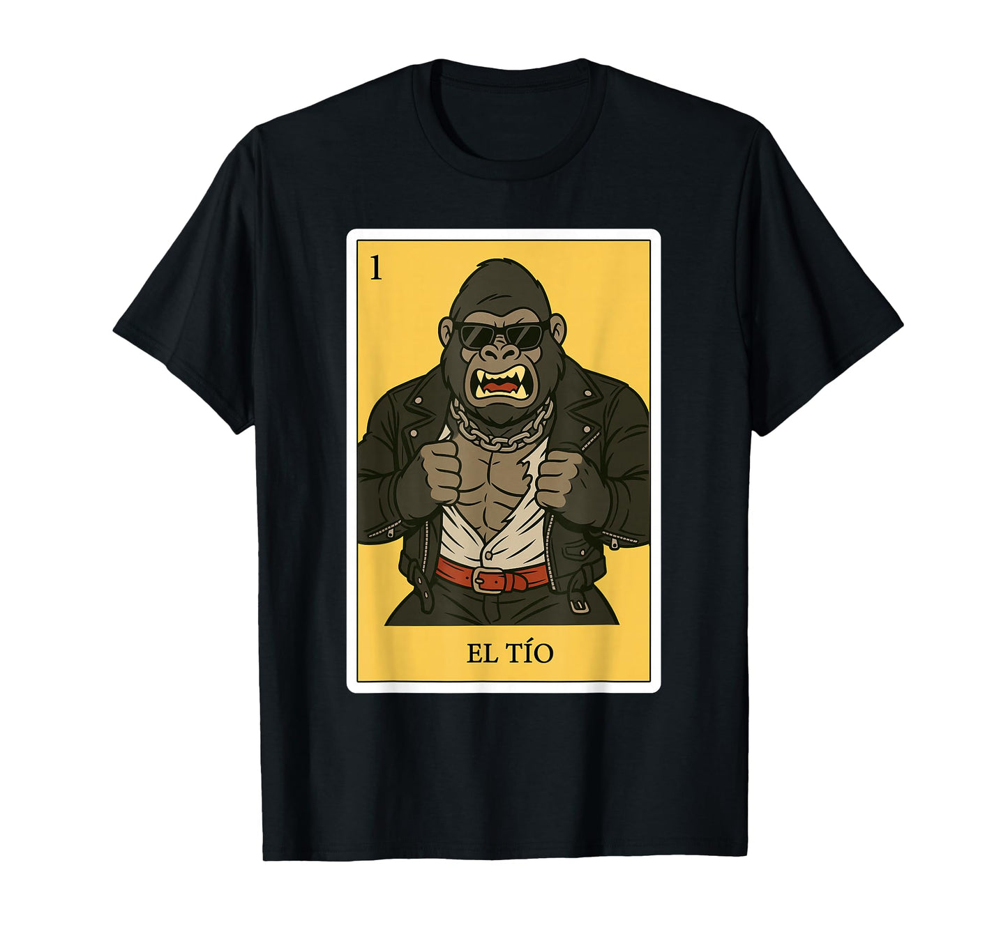 El Tio Gorila | Spanish-Mexican Bingo Gifts for Tio T-Shirt