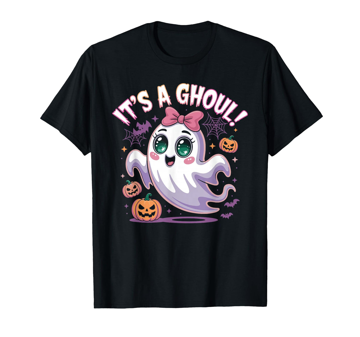 It's A Ghoul! Halloween Gender Reveal Shirt Spooky Halloween T-Shirt