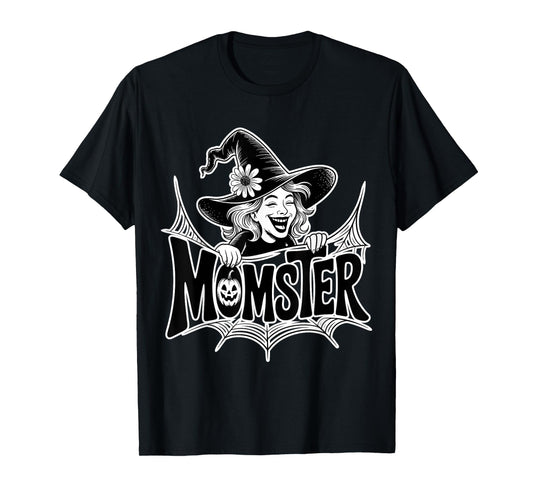 Momster Funny Halloween Mom Witch T-Shirt