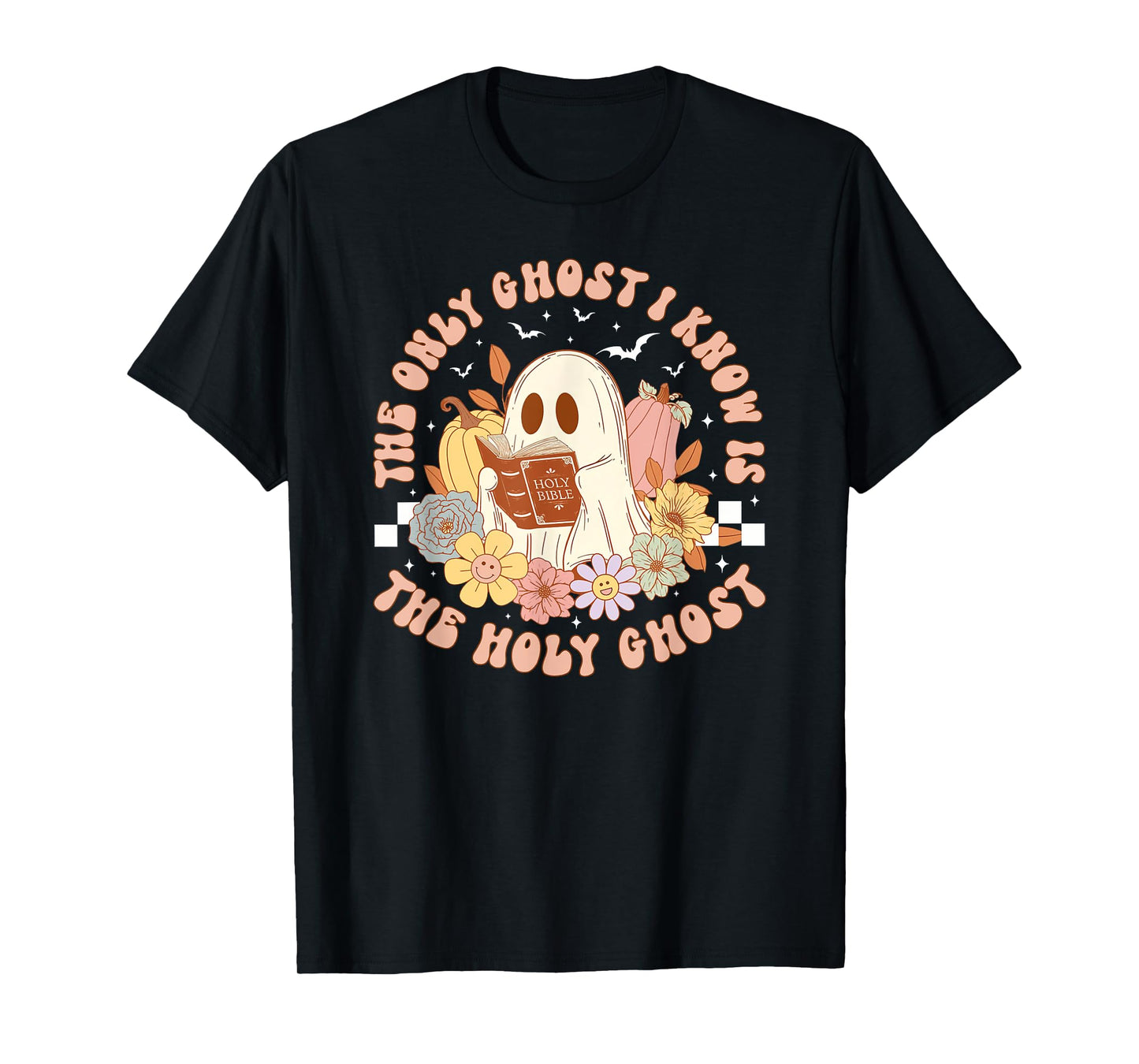 The Only Ghost I Know Is The Holy Ghost, Ghost Read Book T-Shirt
