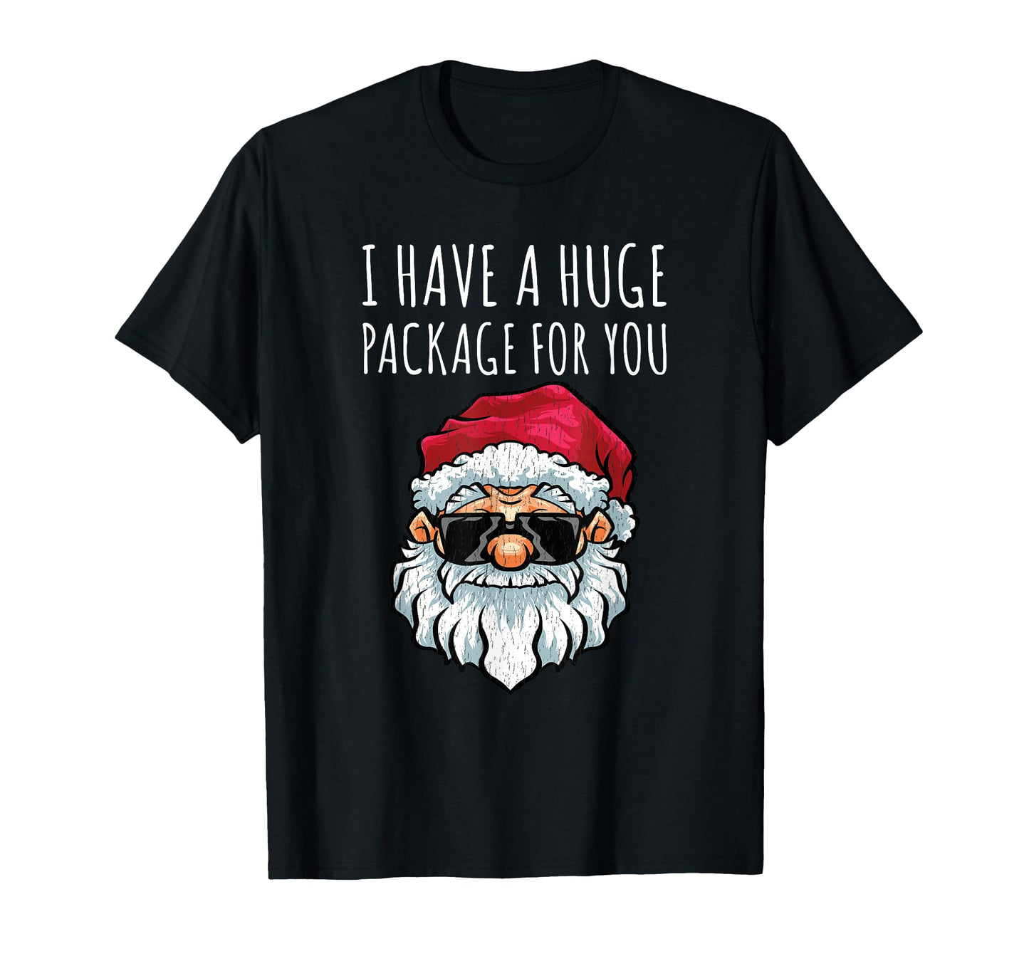 Dirty Christmas Shirt Naughty Raunchy Shirt For Men Package T-Shirt