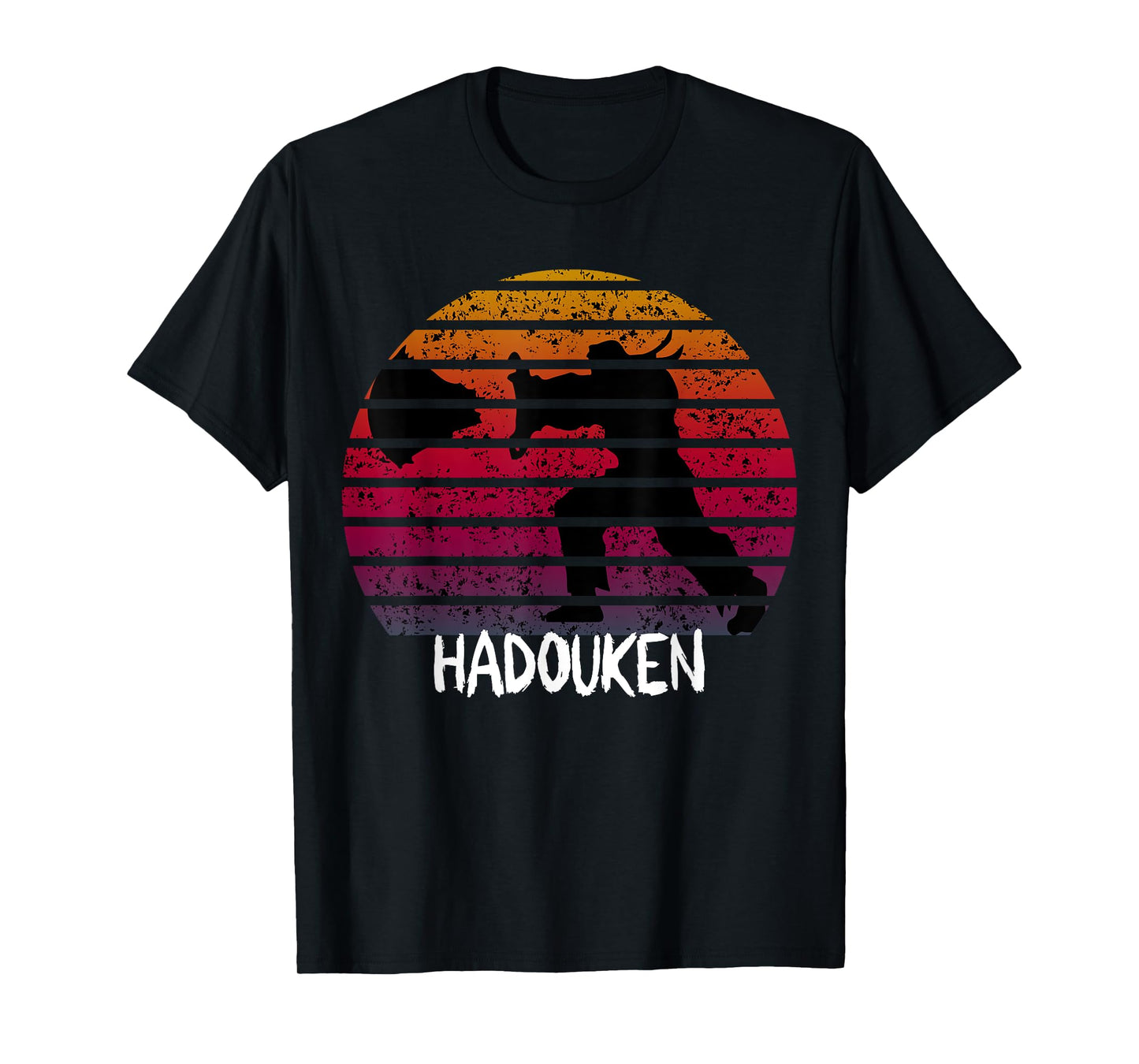 Retro Vintage Hadouken Fighter T-Shirt