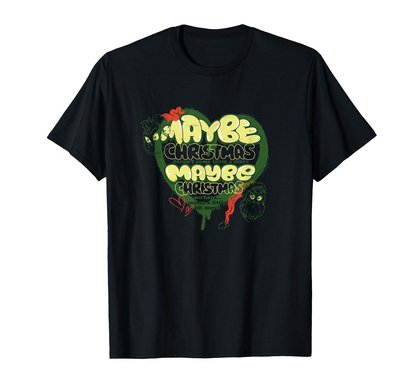 Dr. Seuss Grinch Maybe Officially Licensed T-Shirt