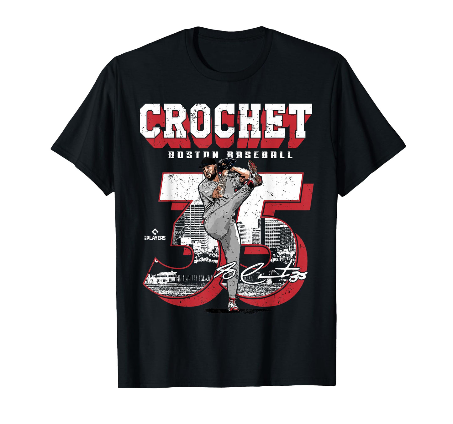 Garrett Crochet | Boston Baseball Players | MLBGCR201M T-Shirt