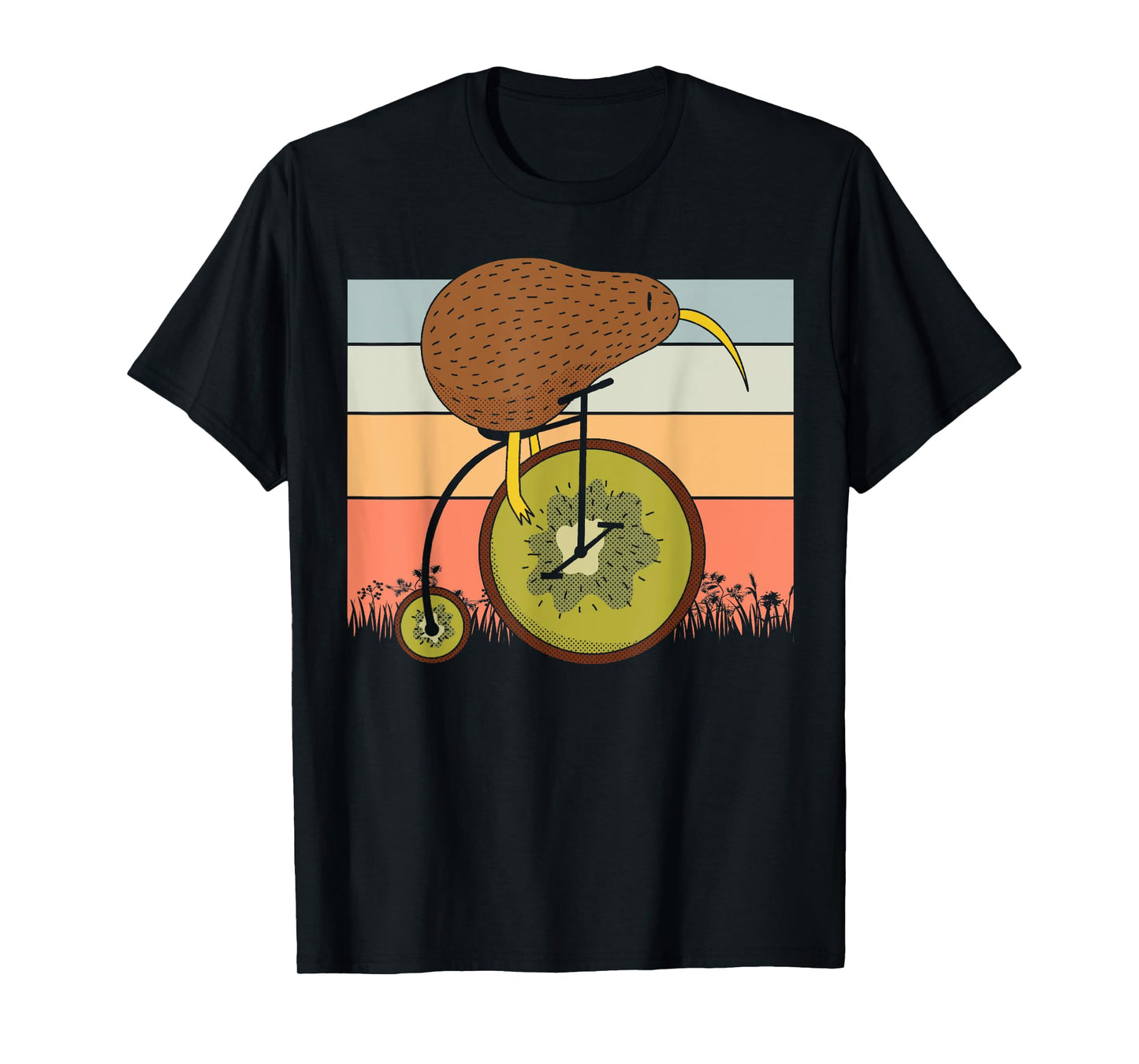 Kiwi Lover Animal Pun New Zealand Kiwi Bird T-Shirt