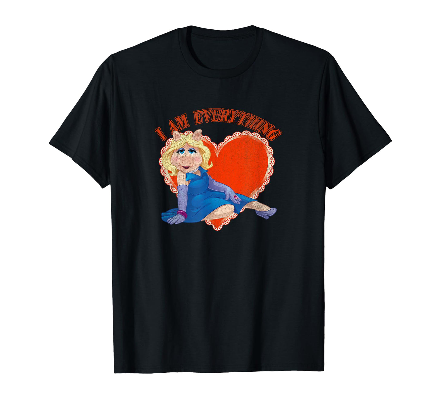Disney The Muppets Valentine's Day Piggy I Am Everything T-Shirt
