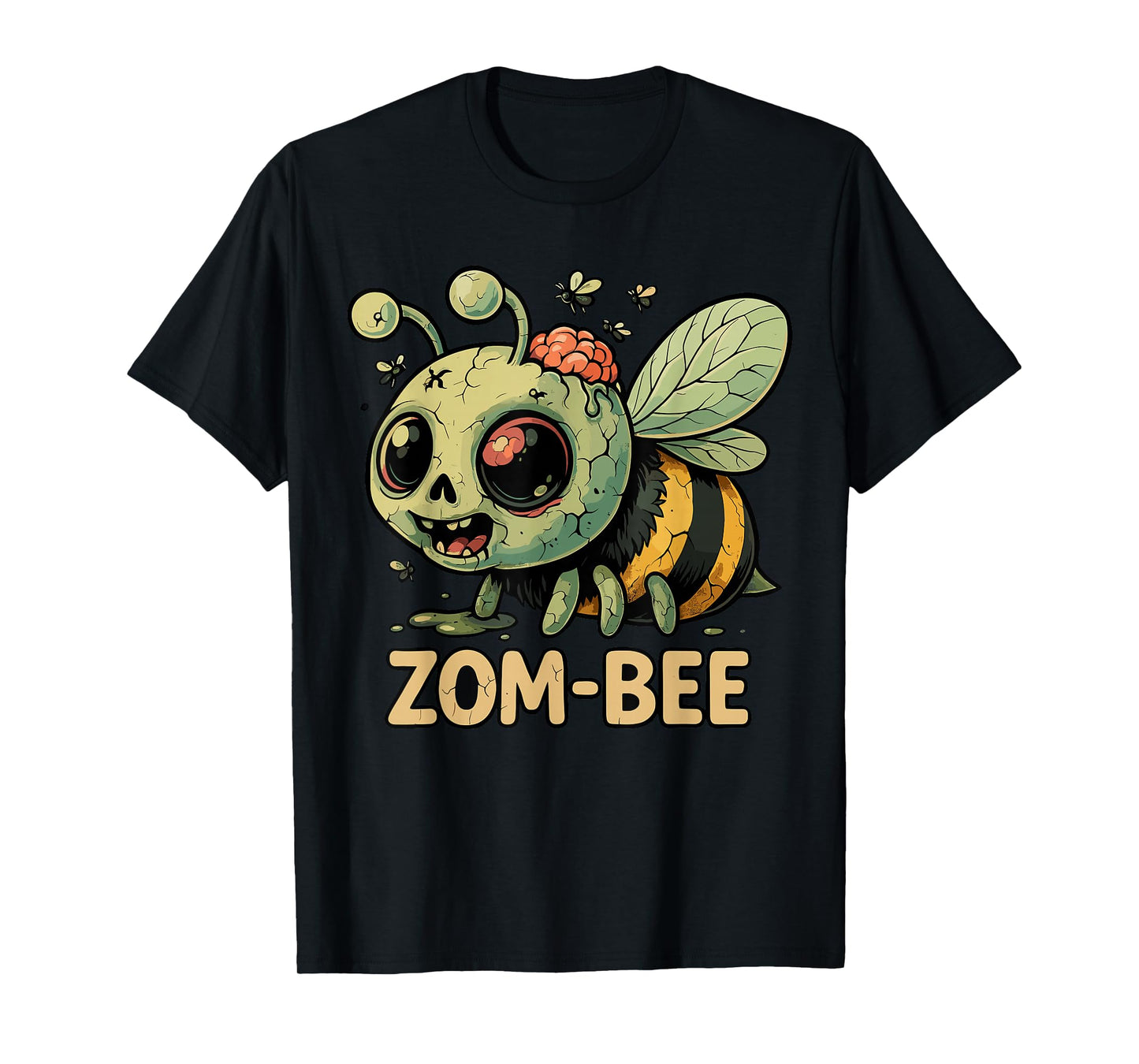 Baby Bee Halloween Costumes, Spooky Zom-Bee Zombie T-Shirt
