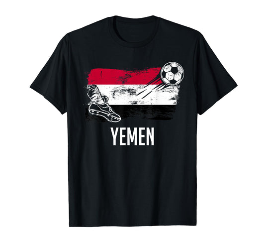 Yemen Flag Jersey Yemeni Soccer Team Yemeni T-Shirt