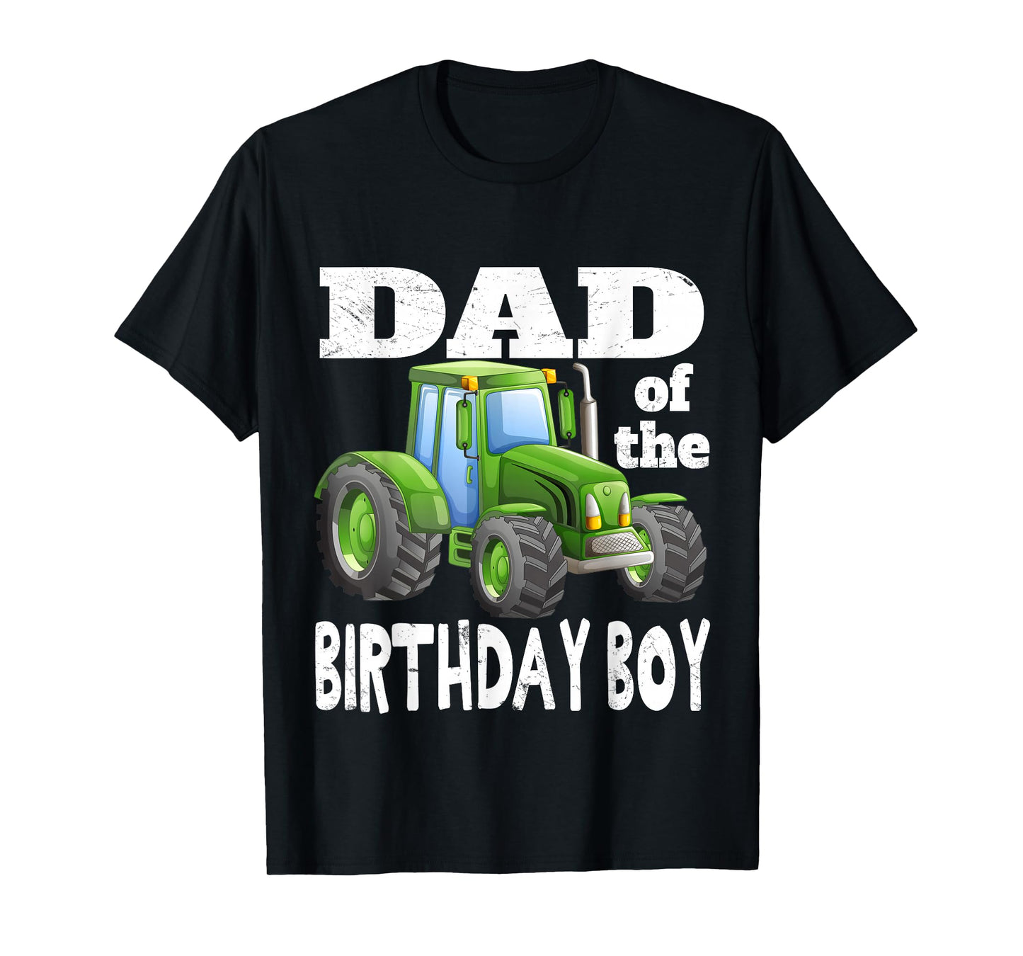 Dad of the Birthday Boy Kids Farm Tractor Party Shirt Idea T-Shirt