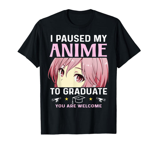 Graduation 5th 8th Grade Class 2025 Anime Middle School Girl T-Shirt