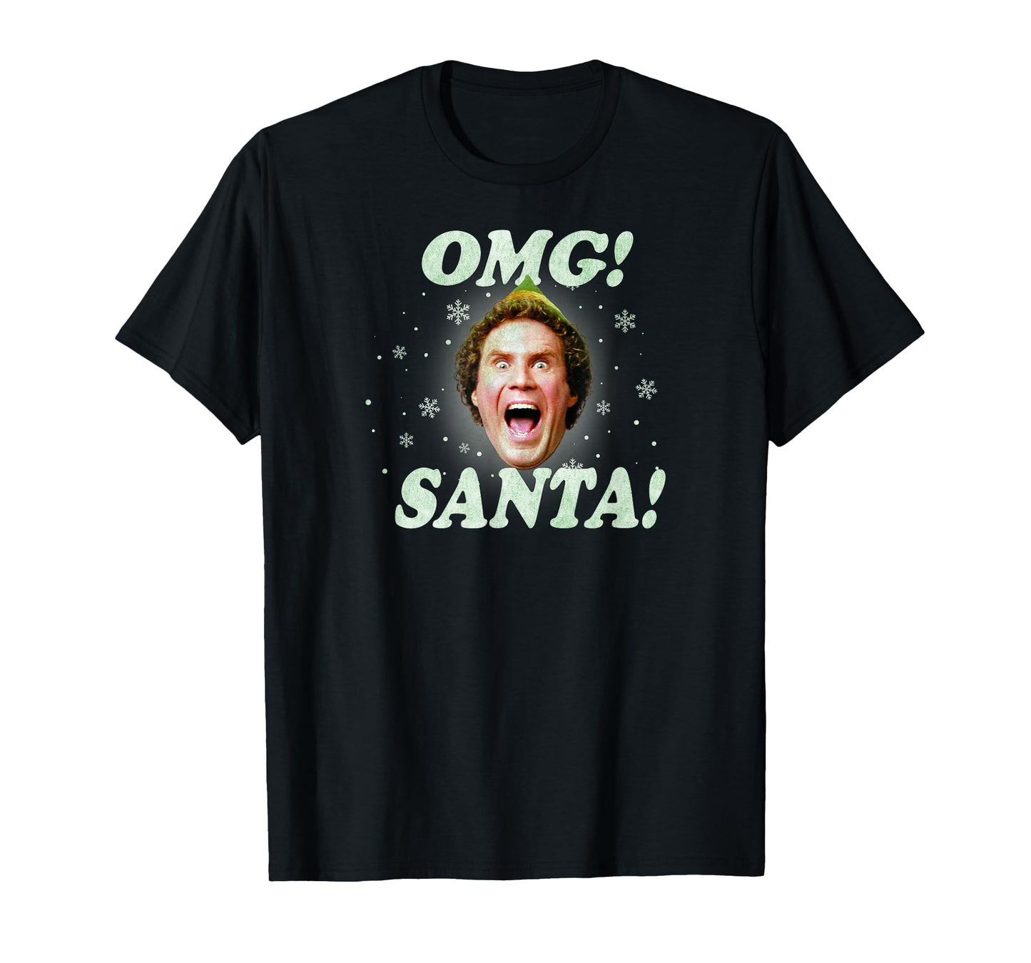 Elf Buddy OMG Santa T-Shirt
