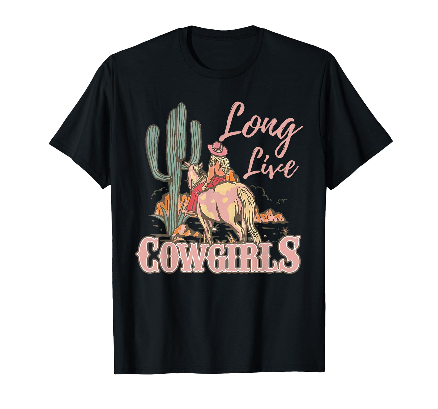Long Live Howdy Rodeo Western Country Southern Cowgirls T-Shirt