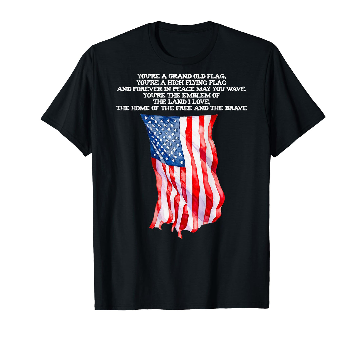 You're a grand old flag US Patriot 4th of July pride America T-Shirt
